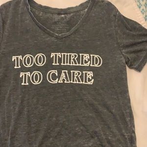 V-neck graphic T-shirt